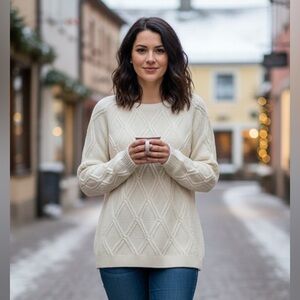 Take 50% OFF- Faded Glory Knit Sweater, Size-XXL (20)